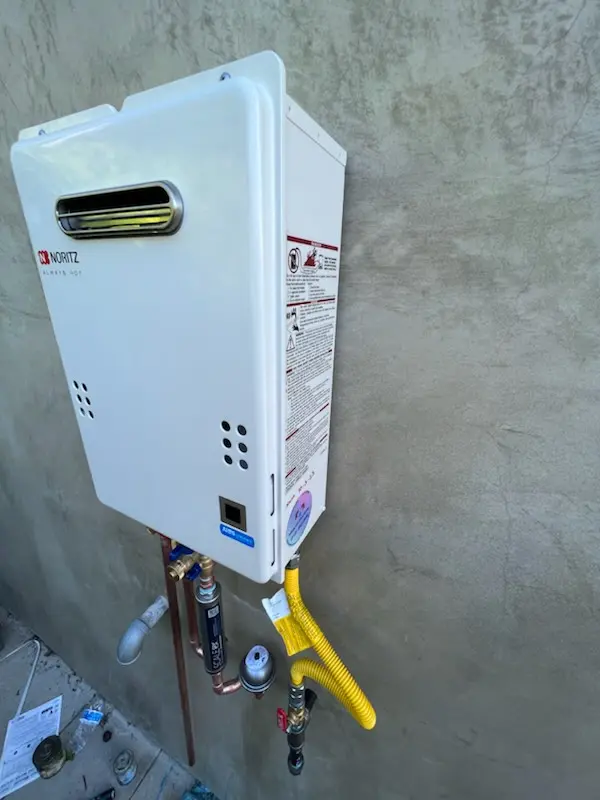 Tankless water heater installation for East Foxboro homes
